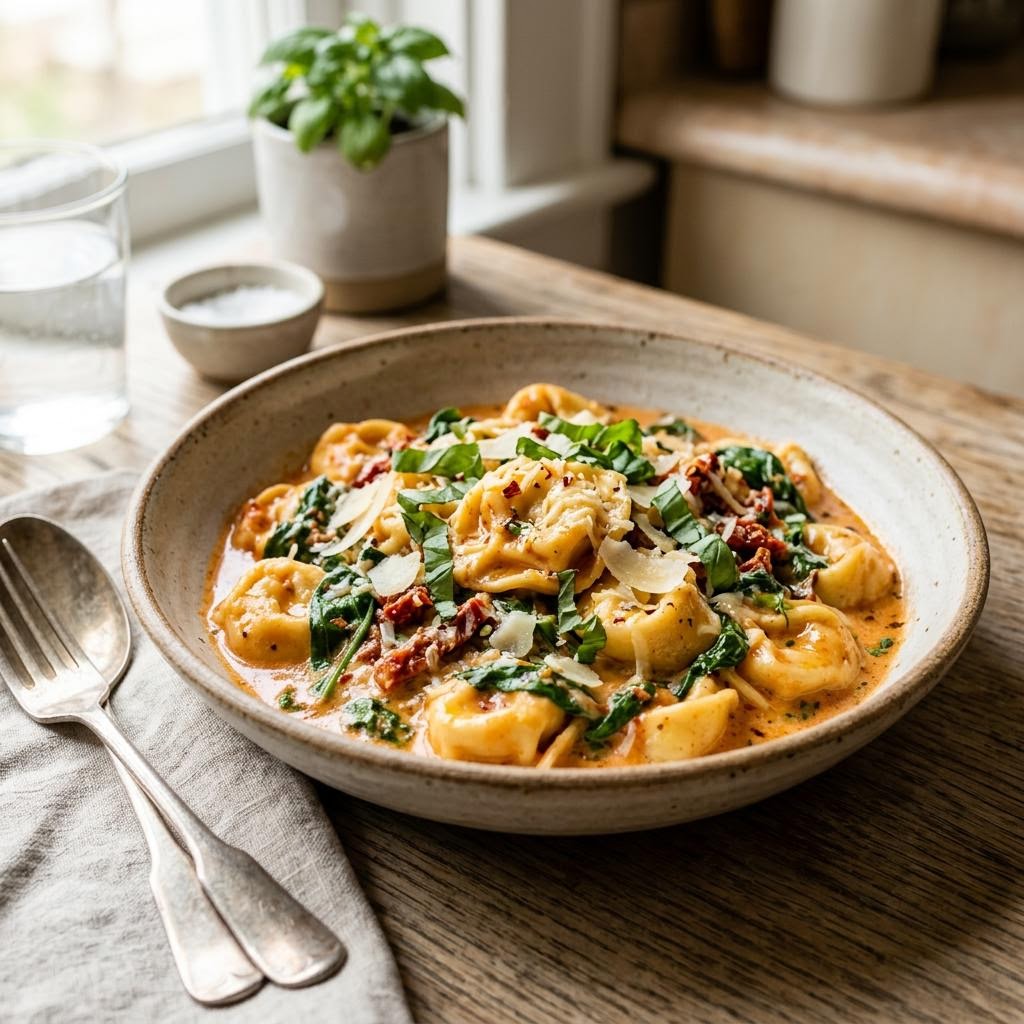 One-Pot Creamy Tortellini
