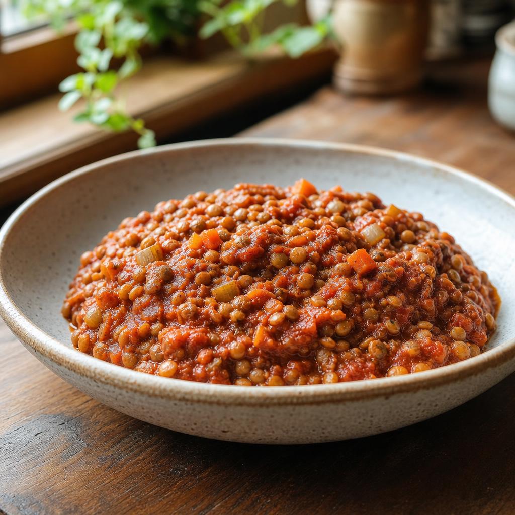 Vegan Lentil Bolognese
